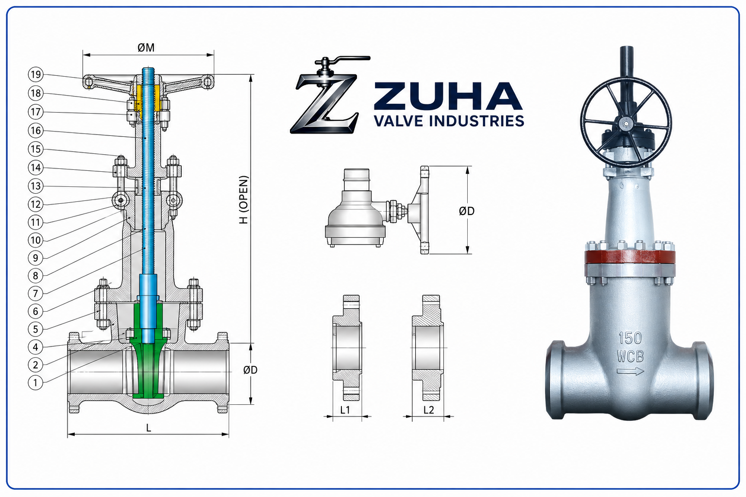 Gate valve Pressure seal 900