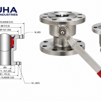 Flush bottom ball valves
