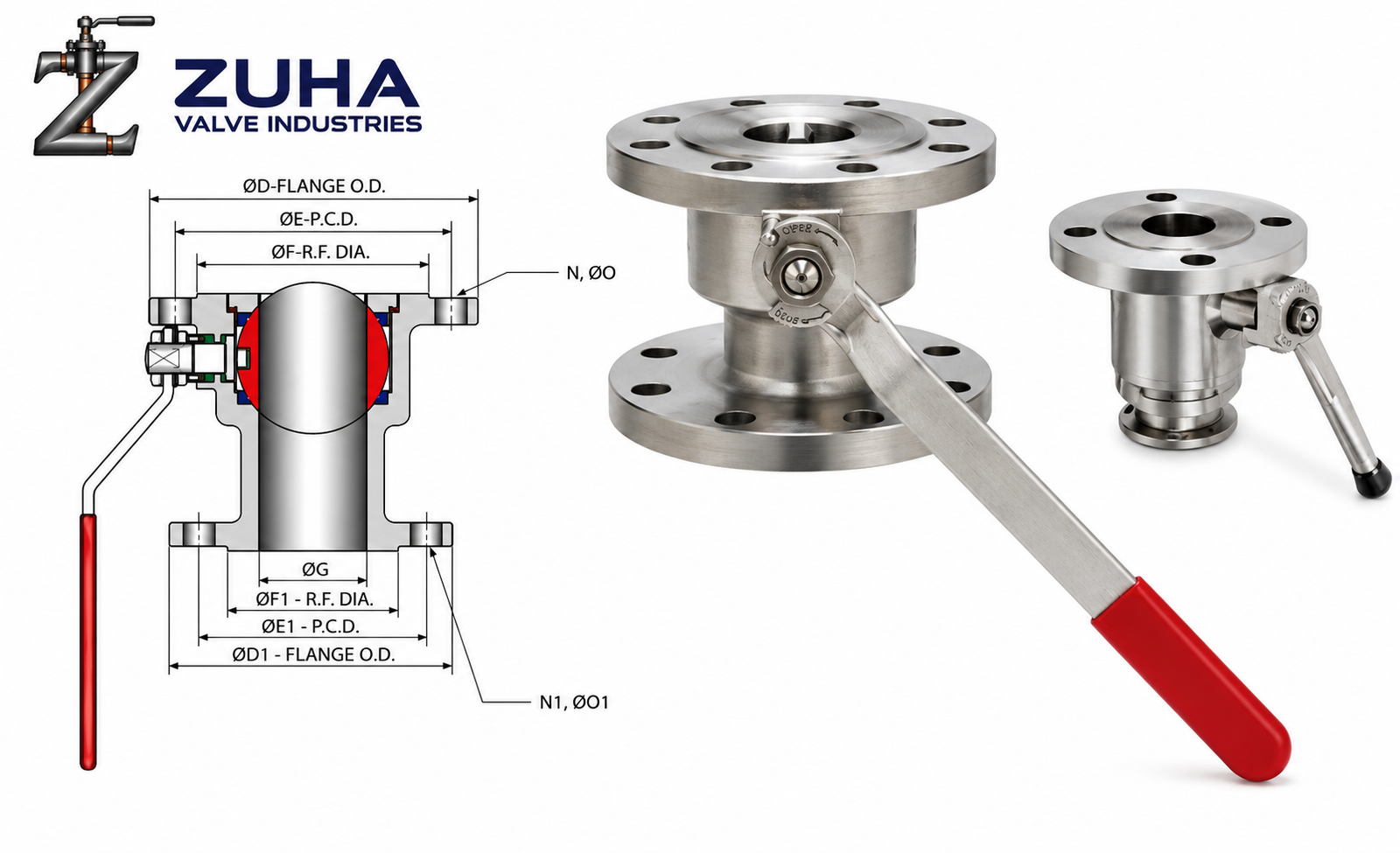 Flush bottom ball valves