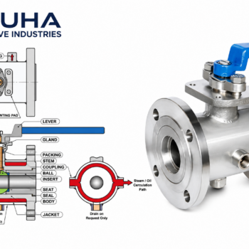Jacketed Ball Valve